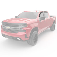 Load image into Gallery viewer, EGR 2019 Chevy 1500 Crew Cab Tape-On Window Visors - Set of 4 Dark Smoke
