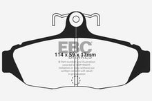 Load image into Gallery viewer, EBC 87-93 Ford Mustang 5.0 Redstuff Rear Brake Pads
