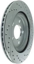 Load image into Gallery viewer, StopTech Select Sport 05-10 Ford Mustang GT Slotted and Drilled Rear Right Rotor
