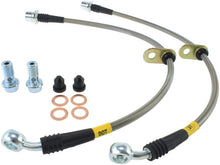 Load image into Gallery viewer, StopTech 00-05 Toyota MR2 Spyder Rear Stainless Steel Brake Lines
