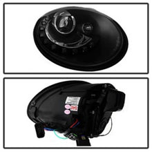 Load image into Gallery viewer, Spyder Volkswagen Beetle 06-10 Projector Headlights DRL LED Black PRO-YD-VB06-DRL-BK
