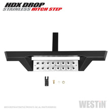 Load image into Gallery viewer, Westin HDX Stainless Drop Hitch Step 34in Step 2in Receiver - Textured Black
