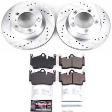 Load image into Gallery viewer, Power Stop 05-12 Porsche Boxster Rear Z23 Evolution Sport Brake Kit
