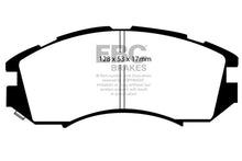 Load image into Gallery viewer, EBC 92-96 Subaru Impreza 1.8 (2WD) (13in Wheels) Greenstuff Front Brake Pads

