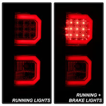 Load image into Gallery viewer, Spyder 07-13 Toyota Tundra V2 Light Bar LED Tail Lights - Red Clear ALT-YD-TTU07V2-LB-RC
