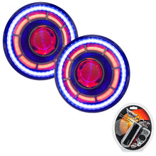 Load image into Gallery viewer, ORACLE Lighting 07-18 Jeep Wrangler JK Oculus 7in. ColorSHIFT Bi-LED Projector Headlights
