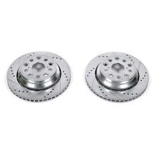 Load image into Gallery viewer, Power Stop 07-17 Lexus LS460 Rear Evolution Drilled &amp; Slotted Rotors - Pair
