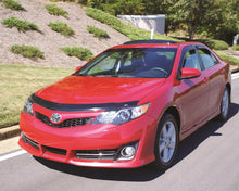 Load image into Gallery viewer, AVS 18-19 Toyota Camry Aeroskin Low Profile Acrylic Hood Shield - Smoke
