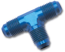 Load image into Gallery viewer, Russell Performance -16 AN NPT Flare Tee Fitting (Blue)

