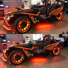 Load image into Gallery viewer, Oracle LED Illuminated Wheel Rings - ColorSHIFT No Remote - ColorSHIFT No Remote
