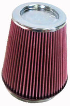 Load image into Gallery viewer, K&amp;N Universal Air Filter 6in Flange ID x 7.5in Base / 5in OD Top x 8in H
