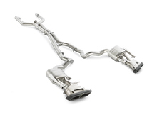Load image into Gallery viewer, Akrapovic 15-17 AMG C63 Estate Evolution Line Cat Back (Titanium) w/ Carbon Tips (Req. Link Pipe)
