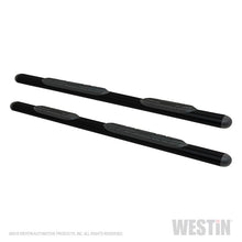 Load image into Gallery viewer, Westin Premier 4 Oval Nerf Step Bars - 85 in - Black

