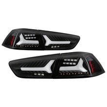 Load image into Gallery viewer, Spyder Mitsubishi Lancer/Evolution X 08-14 V2 LED Tail Lights - Black ALT-YD-ML08V2-SEQ-BK
