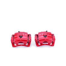 Load image into Gallery viewer, Power Stop 08-09 Cadillac CTS Rear Red Calipers w/Brackets - Pair
