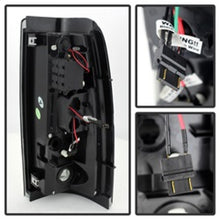 Load image into Gallery viewer, Spyder Chevy Silverado 1500 03-06 (Not Fit Stepside)LED Tail Lights Blk Smke ALT-YD-CS03-LED-BSM
