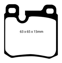 Load image into Gallery viewer, EBC 77-90 Porsche 911 3.3 Turbo Redstuff Rear Brake Pads
