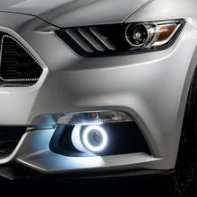 Load image into Gallery viewer, Oracle 15-17 Ford Mustang Dynamic RGB+A Projector Surface Mount Fog Light Halo Kit - ColorSHIFT
