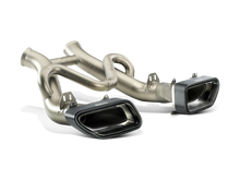 Load image into Gallery viewer, Akrapovic 12-14 McLaren 12C/12C Spyder Slip-On Line (Titanium) w/ Carbon Tips
