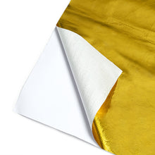 Load image into Gallery viewer, Mishimoto Gold Reflective Barrier w/ Adhesive Backing 24 inches x 24 inches
