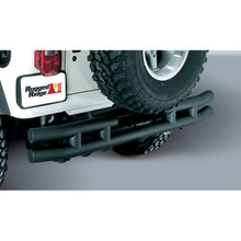 Load image into Gallery viewer, Rugged Ridge 3in Double Tube Rear Bumper 55-86 CJ
