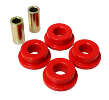 Load image into Gallery viewer, Energy Suspension .875 ID x 2.178 OD (Bushing Dims) Red Universal Link - Flange Type Bushiings
