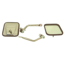 Load image into Gallery viewer, Rugged Ridge 97-06 Jeep Wrangler TJ Stainless Steel CJ-Style Side Mirror Kit
