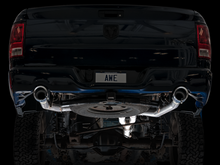 Load image into Gallery viewer, AWE Tuning 09-18 RAM 1500 5.7L (w/Cutouts) 0FG Dual Rear Exit Cat-Back Exhaust - Chrome Silver Tips
