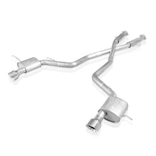 Load image into Gallery viewer, Stainless Works 2012-17 Jeep Grand Cherokee 6.4L Catback S-Tube Mufflers X-Pipe

