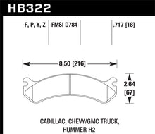 Load image into Gallery viewer, Hawk Chevy / GMC Truck / Hummer Performance Ceramic Street Front Brake Pads
