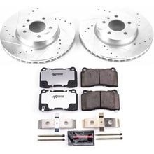 Load image into Gallery viewer, Power Stop 13-18 Cadillac ATS Front Z26 Street Warrior Brake Kit
