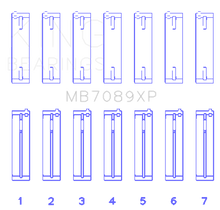 Load image into Gallery viewer, King Volkswagen VR6 2.8L (Size STD) Performance Main Bearing Set
