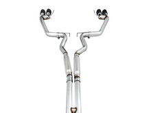 Load image into Gallery viewer, AWE Tuning 2018+ Ford Mustang GT (S550) Cat-back Exhaust - Track Edition (Quad Diamond Black Tips)
