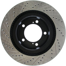 Load image into Gallery viewer, StopTech 07-09 Toyota Tundra / 08-09 Toyota Sequoia Front Left Slotted &amp; Drilled Rotor

