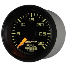 Load image into Gallery viewer, Autometer Factory Match 52.4mm Digital Stepper Motor 0-30,000 PSI Diesel Fuel Rail Pressure Gauge
