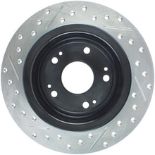 Load image into Gallery viewer, StopTech 09-10 Acura TSX / 08-10 Honda Accord Coupe/05-10 Sedan Left Rear Slotted &amp; Drilled Rotor

