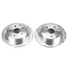 Load image into Gallery viewer, Power Stop 09-10 Pontiac Vibe Rear Evolution Drilled &amp; Slotted Rotors - Pair

