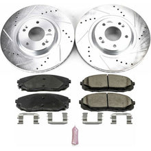 Load image into Gallery viewer, Power Stop 15-19 Kia Sedona Front Z23 Evolution Sport Brake Kit
