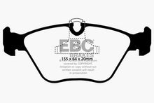 Load image into Gallery viewer, EBC 04-06 BMW X3 2.5 (E83) Greenstuff Front Brake Pads
