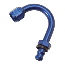 Load image into Gallery viewer, Russell Performance -8 AN Twist-Lok 150 Degree Hose End (1-1/4in Radius)
