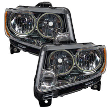 Load image into Gallery viewer, Oracle 11-13 Jeep Grand Cherokee SMD HL (Non-HID) - Chrome - ColorSHIFT w/o Controller
