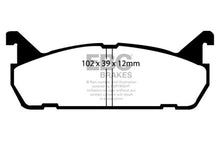 Load image into Gallery viewer, EBC 91-96 Ford Escort 1.8 Ultimax2 Rear Brake Pads
