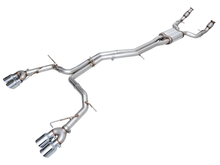 Load image into Gallery viewer, AWE Tuning 19-23 Audi C8 S6/S7 2.9T V6 AWD Track Edition Exhaust - Chrome Silver Tips
