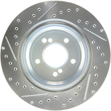 Load image into Gallery viewer, StopTech Select Sport 02-06 BMW M3 Slotted &amp; Drilled Rear Left Rotor
