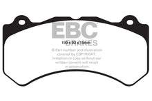 Load image into Gallery viewer, EBC 11+ Jeep Grand Cherokee 6.4 SRT-8 Greenstuff Front Brake Pads
