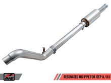 Load image into Gallery viewer, AWE Tuning 2018+ Jeep Wrangler JL/JLU 2.0T Resonated Mid Pipe
