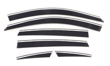 Load image into Gallery viewer, AVS 07-11 Honda CR-V Ventvisor Low Profile Deflectors 6pc - Smoke w/Chrome Trim

