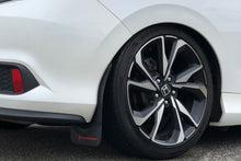 Load image into Gallery viewer, Rally Armor 16-21 Honda Civic Si Coupe White UR Mud Flap w/ Red Logo
