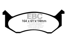 Load image into Gallery viewer, EBC 96-97 Dodge Ram Van B1500 Yellowstuff Front Brake Pads
