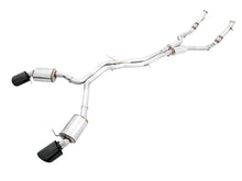 Load image into Gallery viewer, AWE Tuning Audi B9 RS 5 2.9L (Res.For Performance Cat) Touring Edition Exhaust w/ Diamond Black Tips
